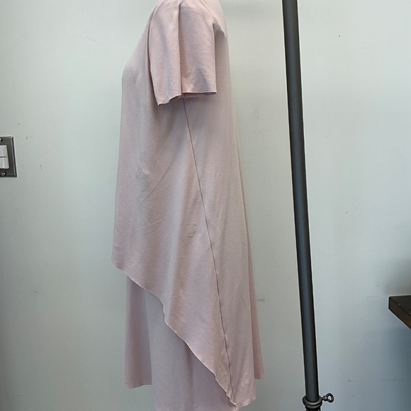 COS Asymmetrical Hem Dress - Light Dusty Pink (S/M) - Picture 2 of 5